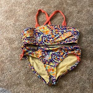 Lands end kids two piece swimsuit